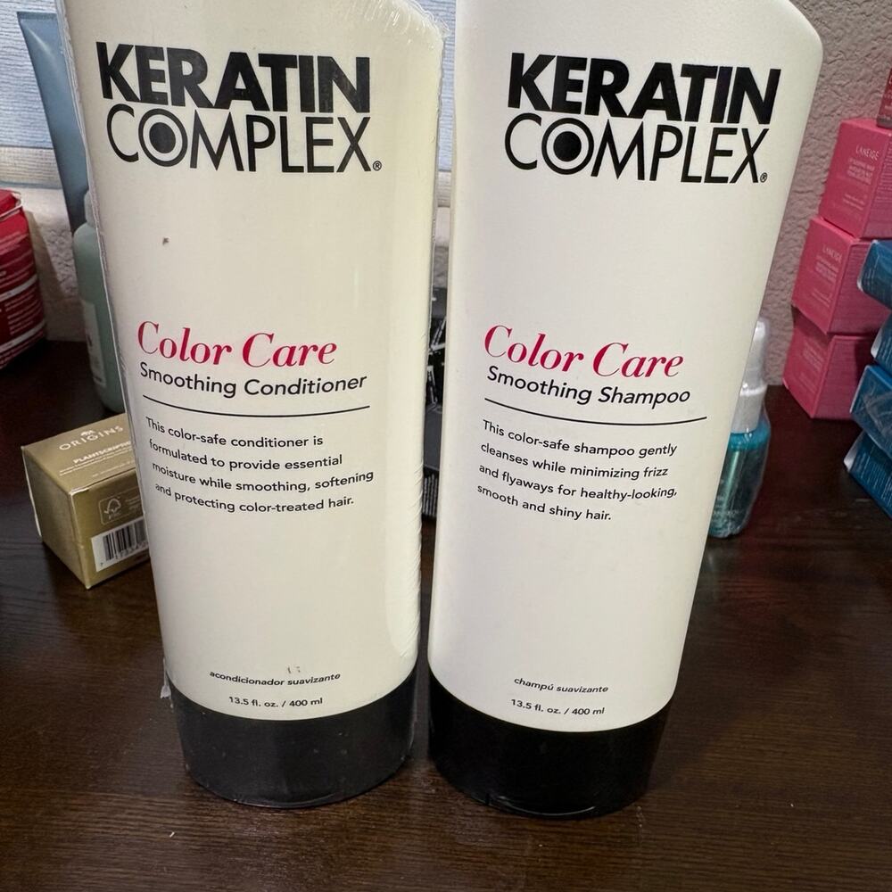 Keratin Complex Color Care Smoothing Shampoo & Conditioner Set